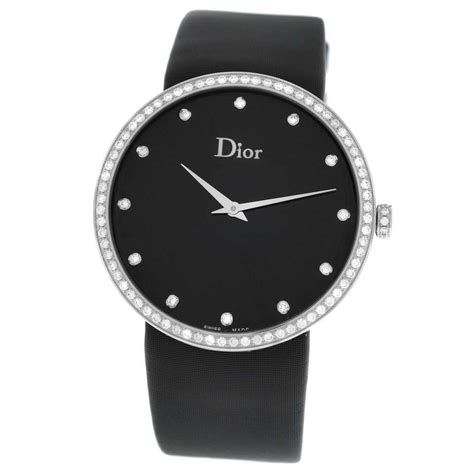 la d de dior diamond watch|Dior watch with diamonds price.